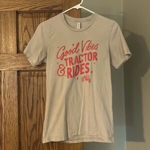 Good Vibes & Tractor Rides t-shirt